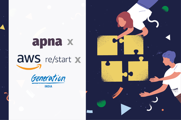 Tech Careers Redefined: apna.co Partners with AWS re/Start via Generation India Foundation